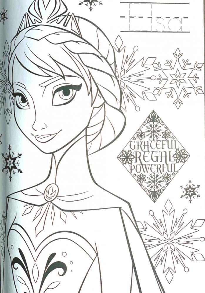 Frozen Ii Coloring Book And Crayons - Anchor Method